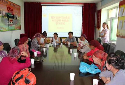 青河县人社局举办签字仪式 首批定向培训保洁人员将上岗