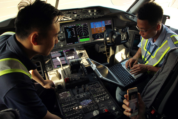 波音787首次落户西北 南航洲际航线网络发力提速