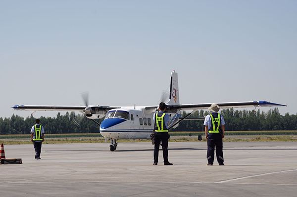 克拉玛依-博乐低空客货运航线开通