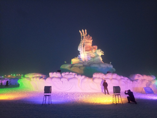 第二届新疆冰雪大世界正式开园