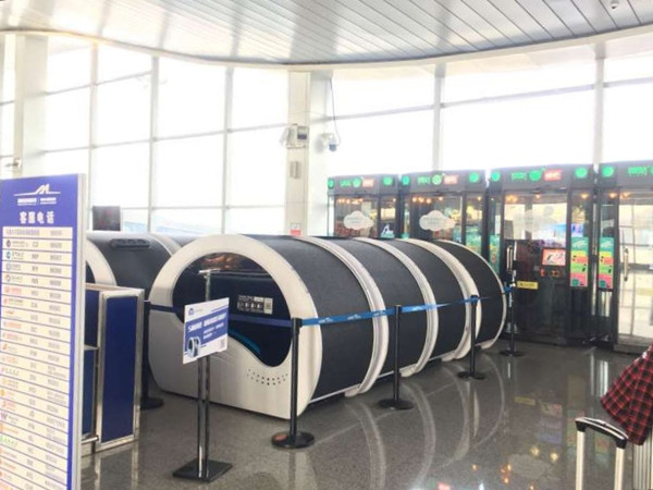 “5睡休息盒子”亮相乌鲁木齐国际机场